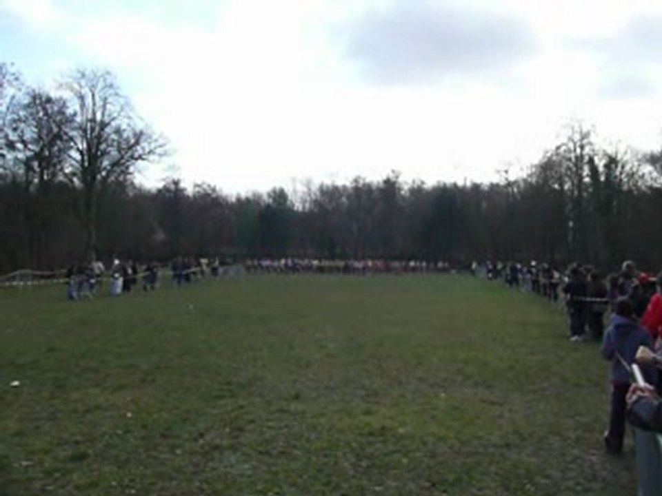 Rarissime : faux départ sur un cross (Sevran, 17/01/2010)