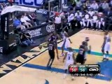 Andre Miller finds Jerryd Bayless with the nice pass near th