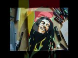 Bob Marley Pop Art Painting