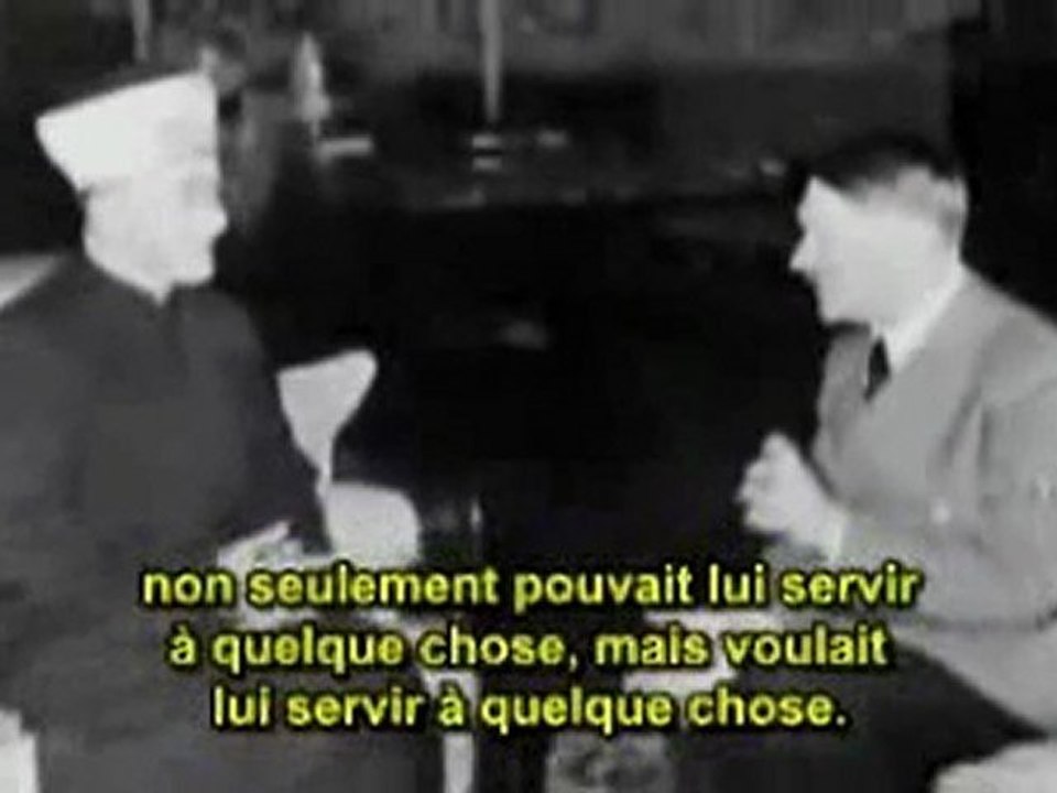 Reportage : Le Grand Mufti de Jérusalem et HITLER