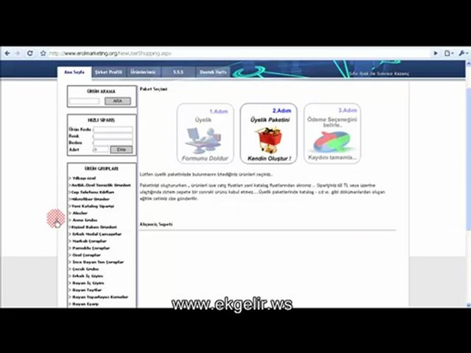 Erol Çorap Para Kazan Üyelik Formu Video