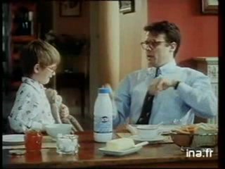 Pub Lait Lactel 1990