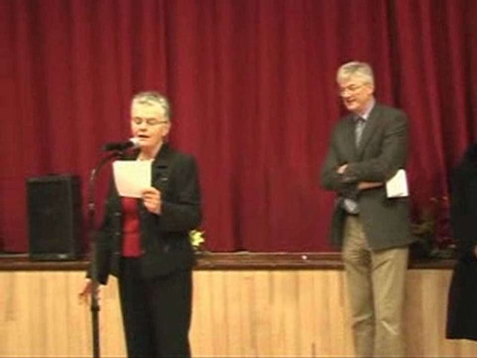 Extraits de la cérémonie des voeux 2010 de Trégomar