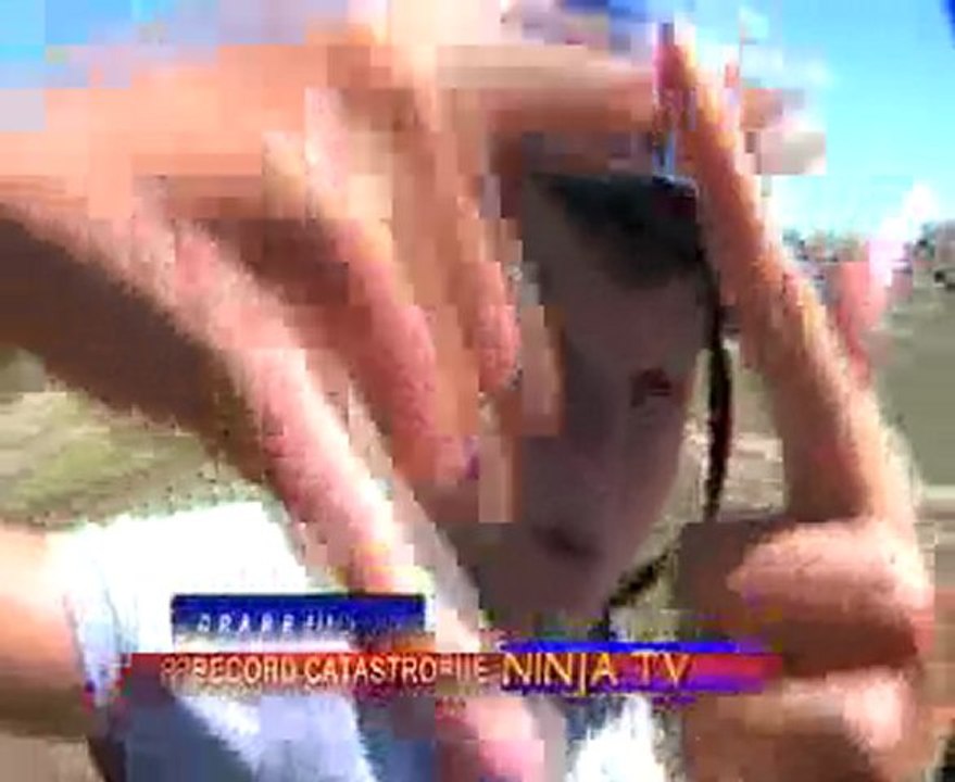 accident horrible de cerf volant