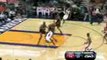 Monta Ellis spins around Luol Deng and finishes with a lay u