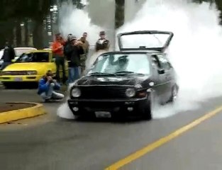 MK2 Golf II Turbo Burnout
