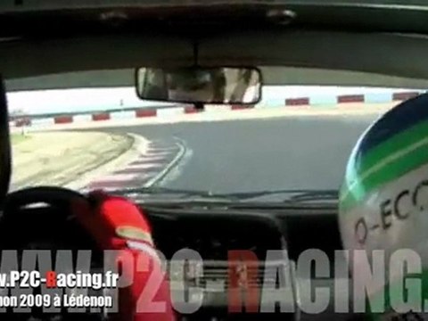 Téléthon 2009, Circuit de Lédenon, P2C Racing