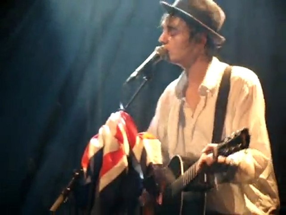 Pete Doherty à la Flèche d'Or à Paris le 18/01/2010