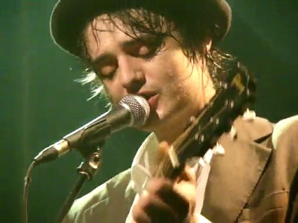 Pete Doherty à la Flèche d'Or à Paris le 18/01/2010