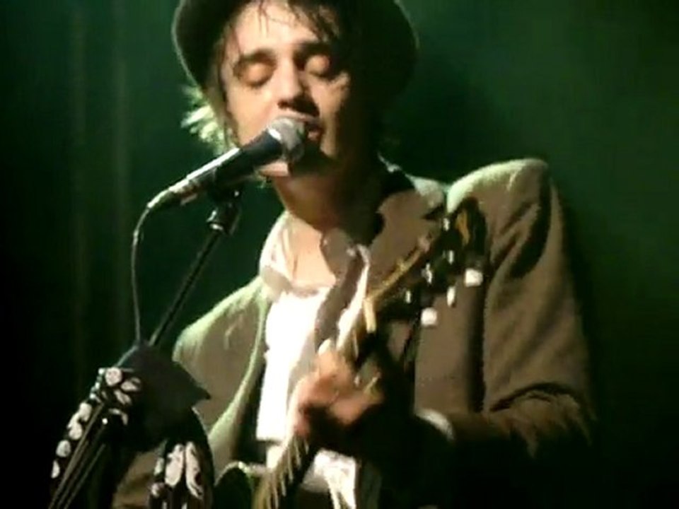 Pete Doherty à la Flèche d'Or à Paris le 18/01/2010