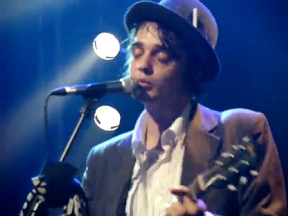 Pete Doherty à la Flèche d'Or à Paris le 18/01/2010