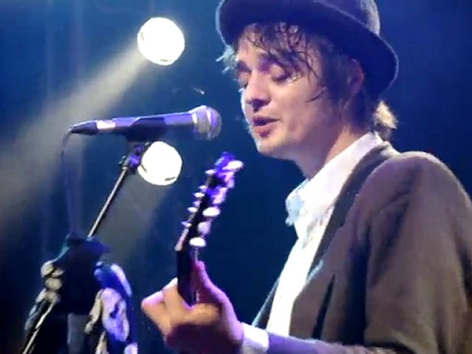 Pete Doherty à la Flèche d'Or à Paris le 18/01/2010