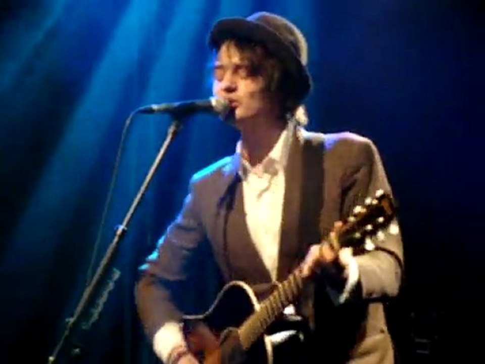Peter Doherty à la Flèche d'Or à Paris le 18/01/2010