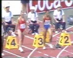 100m hurdles women's final 1991