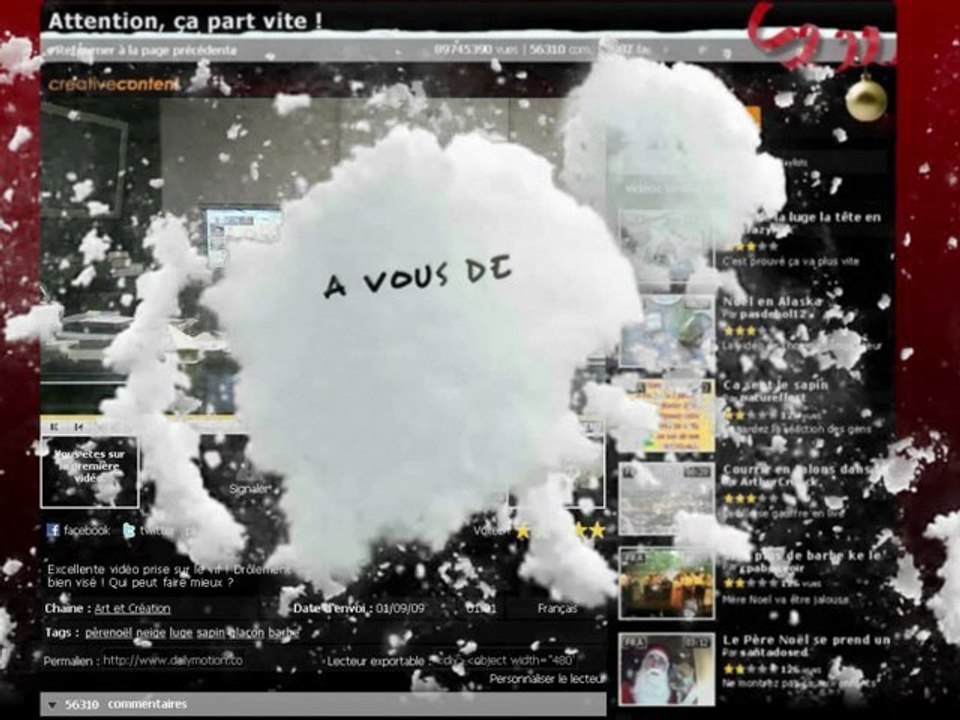 Maurice Levy lance une boule de neige !
