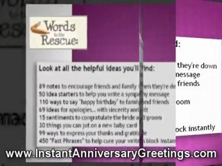 Printable Anniversary Cards Samples