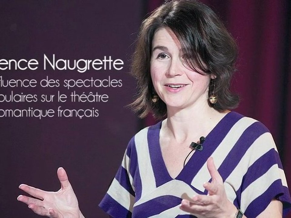 Florence Naugrette, Spectacle populaire, théâtre romantique