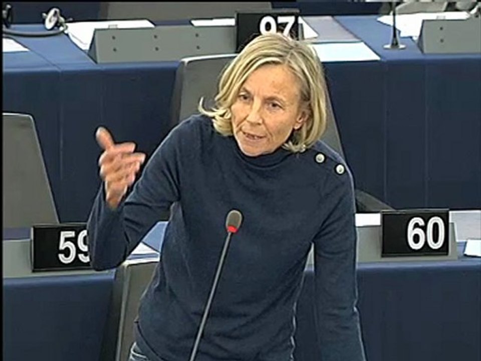 Intervention Marielle de Sarnez au Parlement Européen