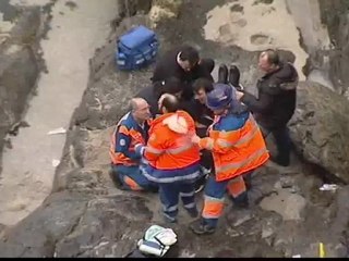 Accidente vehículo patrulla policía autonómica