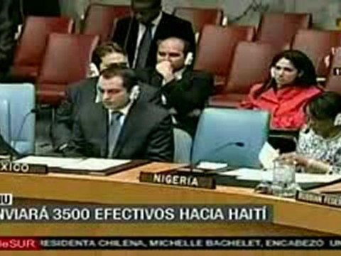 Enviará ONU a otros 3500 soldados a Haití