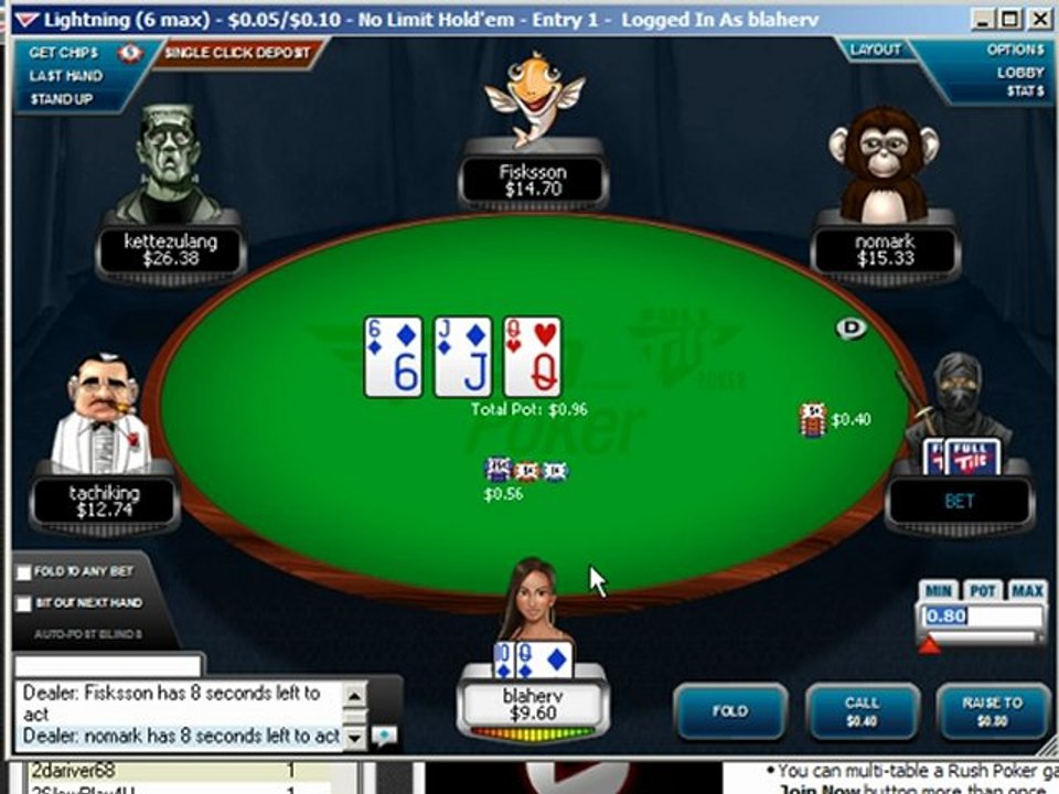 Rush Poker par Full Tilt Poker