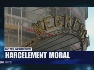 Harcèlement moral à caractère raciste à l’Hôtel NEGRESCO