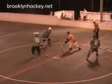 Shooting Blanks vs The Unit Inline Hockey Action