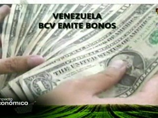 Banco Central de Venezuela emite bonos
