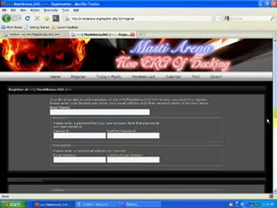 Get free accounts, hacking tools and hacking