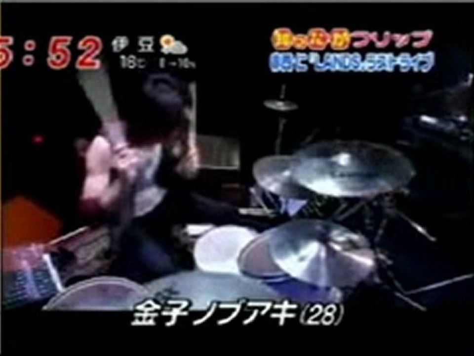 Lands Last Live -Jin Akanishi on Mezamashi [20100120]