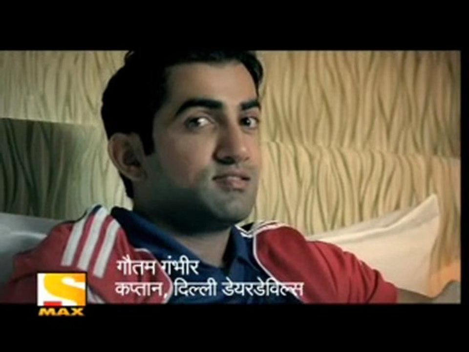 DLF IPL 2010 Back in India - Gautam Gambhir