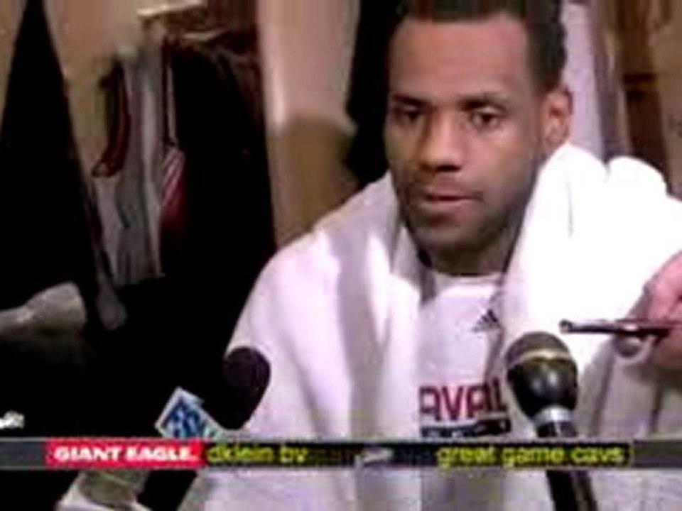 LeBron James Postgame