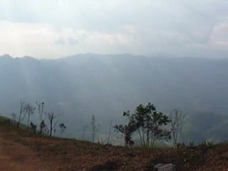 Vientiane Luang Prabang col de 15 km