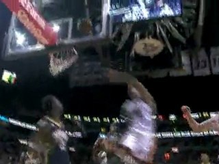 Michael Beasley gets a step and gets the baseline drive rev