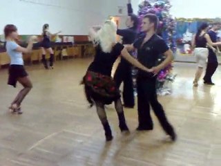 Dancing rumba
