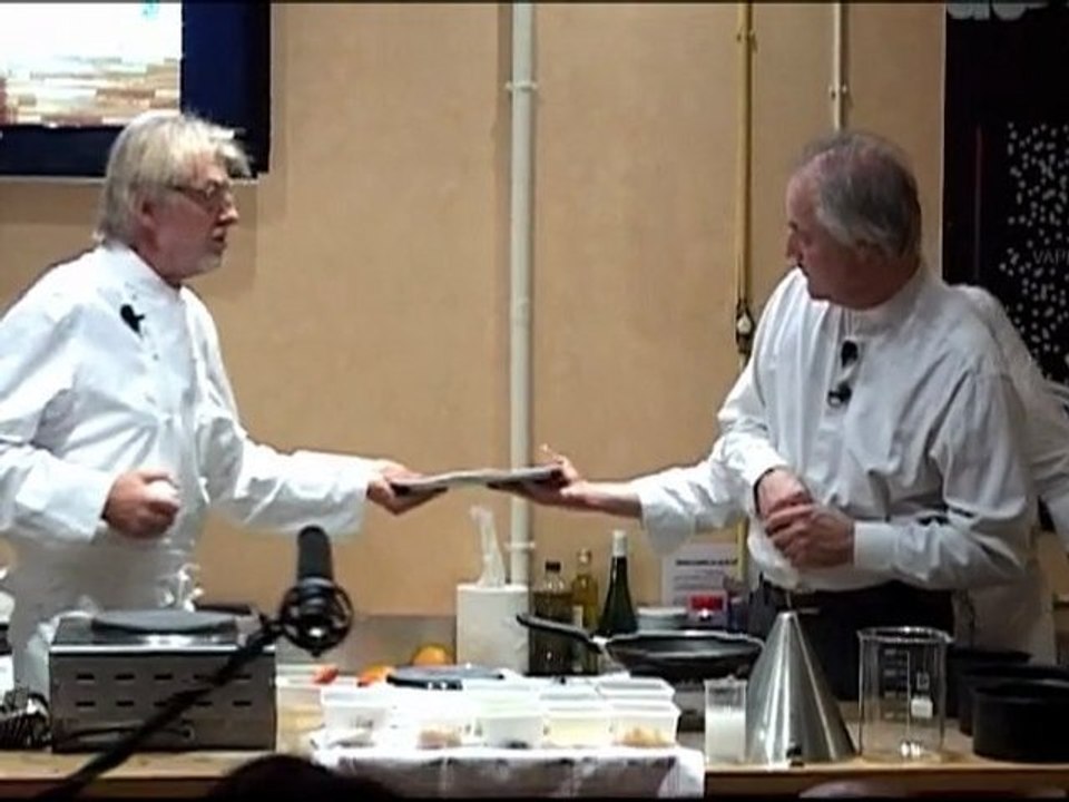 "La cuisine moléculaire" de Pierre Gagnaire et Hervé This