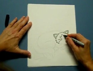 Printable coloring pages,how to draw a cat