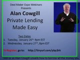 Private Lending with Alan Cowgill