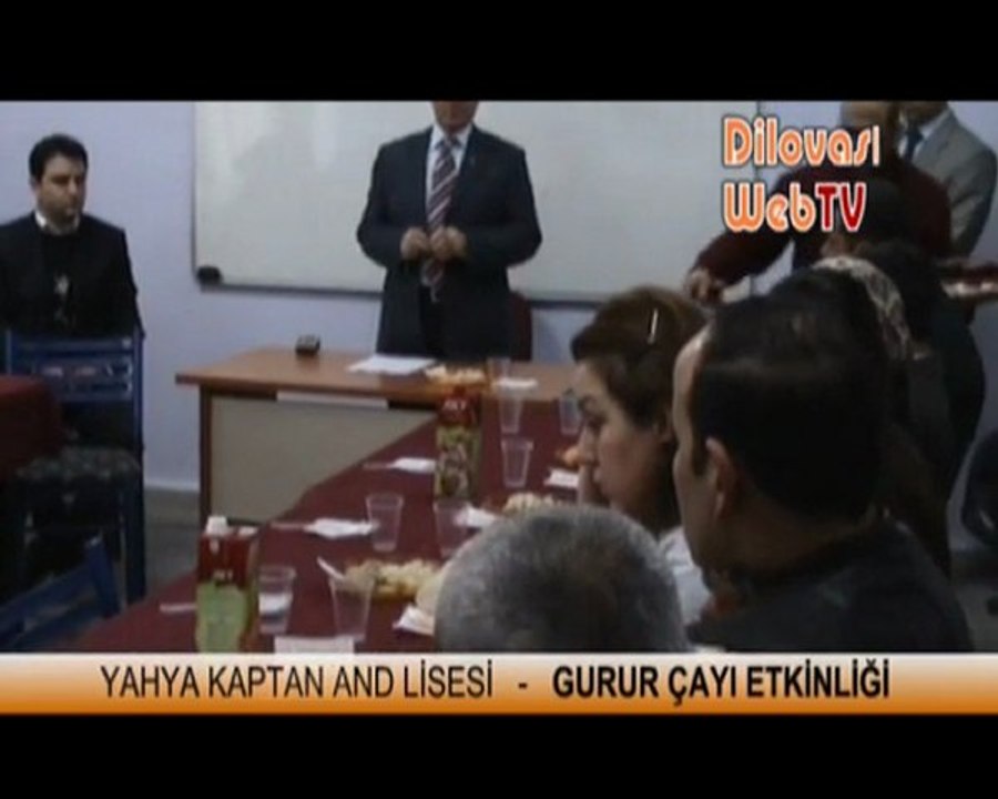 YAHYA KAPTAN ANADOLU LİSESİ - ONUR ÇAYI ETKİNLİĞİ - I