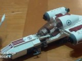 LEGO 8085 : LEGO Freeco Speeder Review from Clone Wars