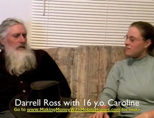 16 Year Old Caroline's First Older Mobile Home Investment