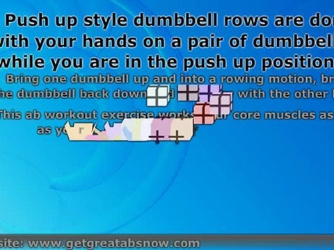 Great Lower Abdominals Workout Minus the Situps and Crunches