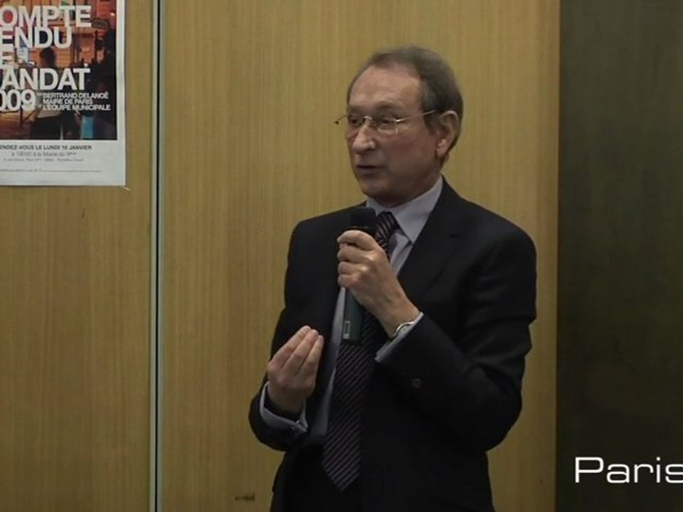 Vélib’ et Autolib’ : Bertrand Delanoë à la mairie du 9e