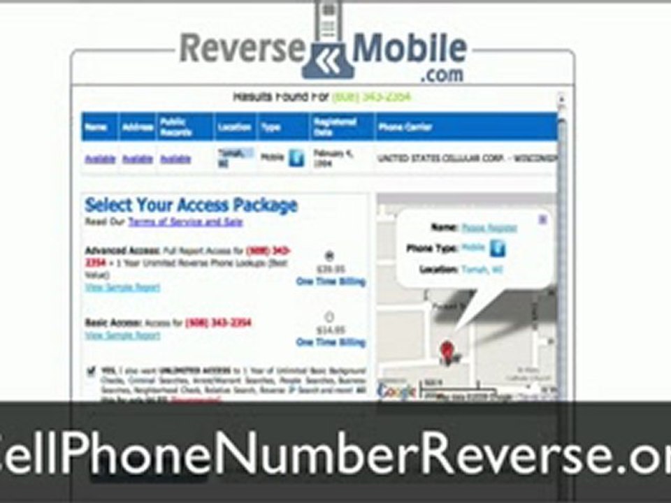 Search Person By Cell Phone Number