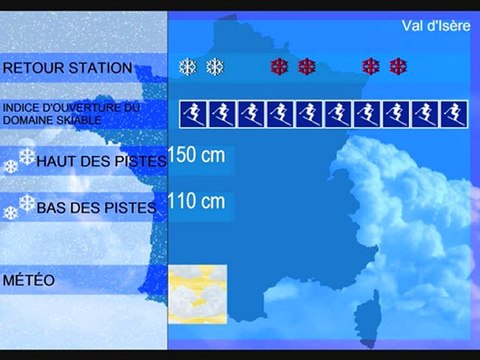 Météo des neiges 21 janvier 2010