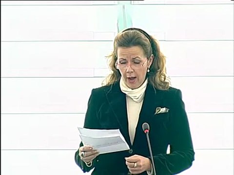 Cecilia Wikström on Preventing trafficking in human beings