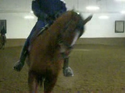 travail des changements de pieds