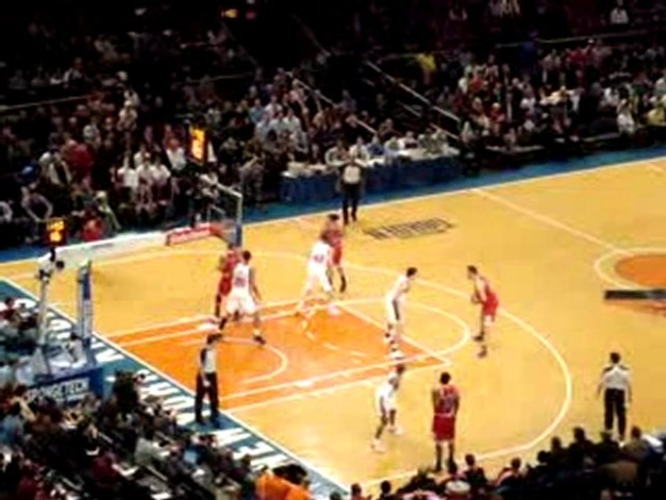 basket madisonsquare garden