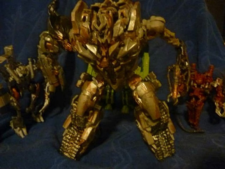 transformers stop motion The return of megatron