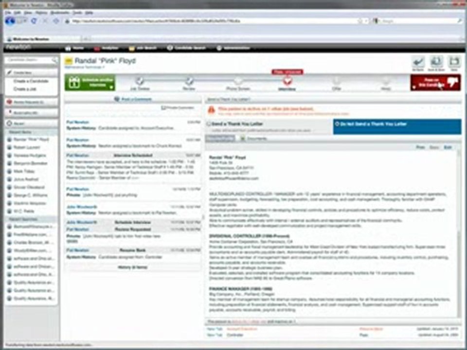 Automated Rejection Letters